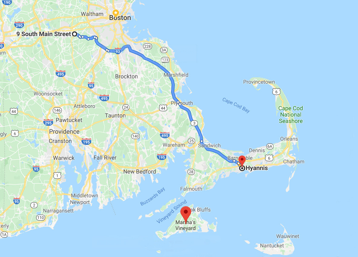 Massachusetts Map