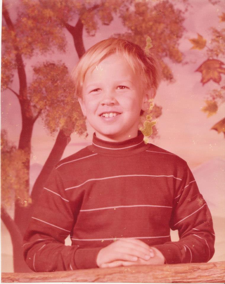 Childhood image of David 