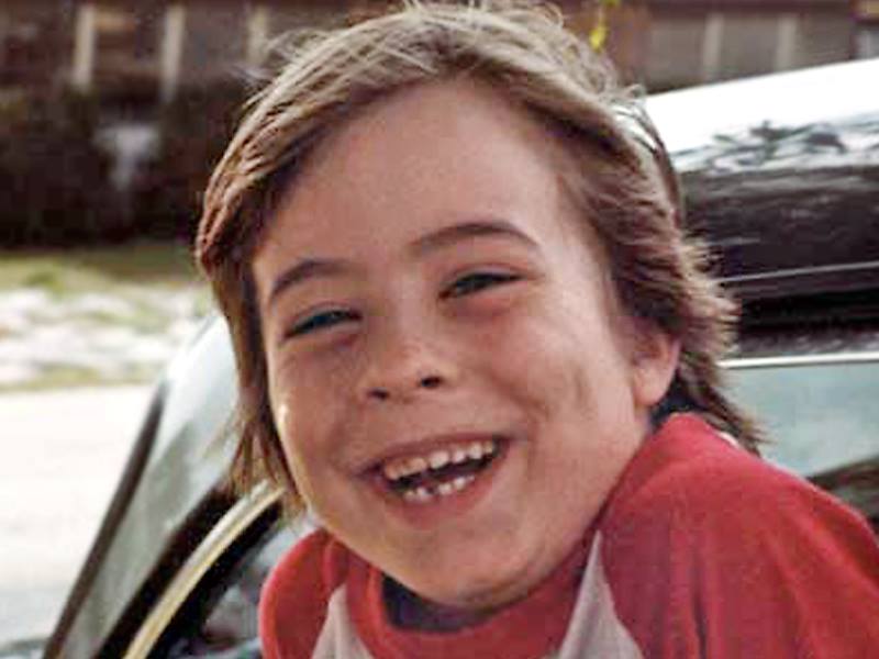 Close up of six-year-old Adam Walsh