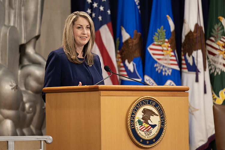 michelle delaune speaks at national missing childrens day ceremony