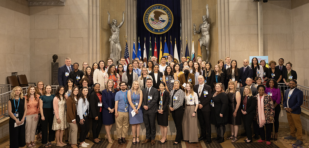 ncmec staff at missing children's day ceremony