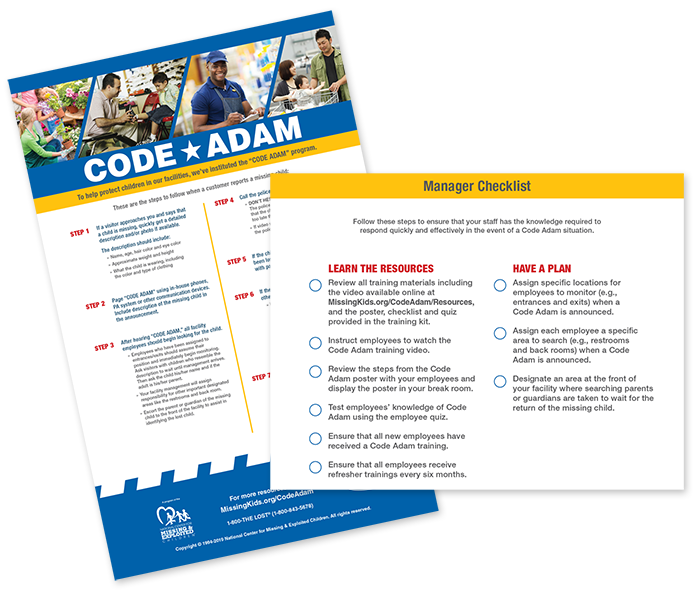 Code Adam Kit thumbnail image of poster and checklist