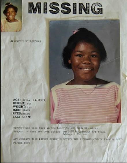 photo of missing poster