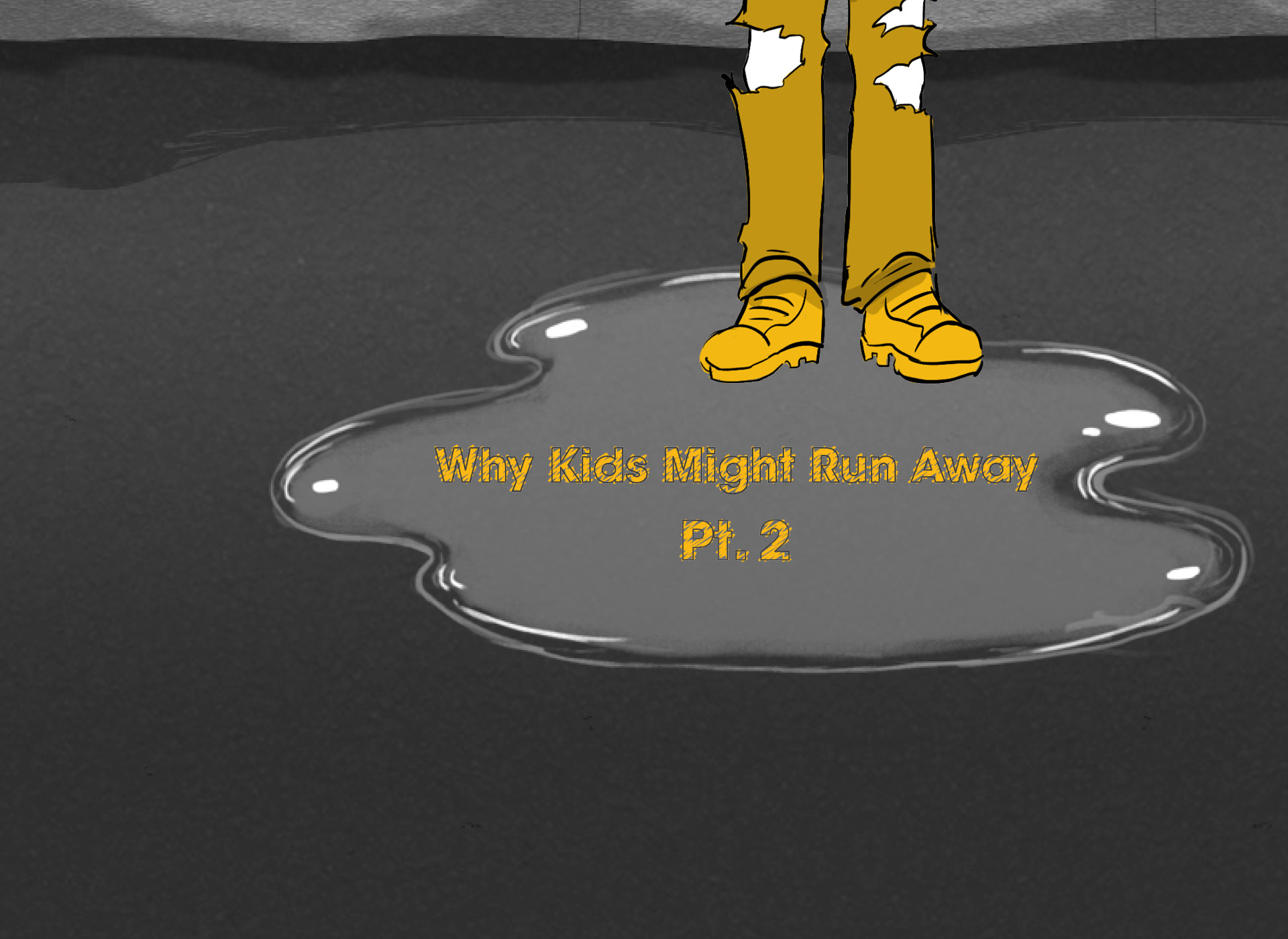 animation of puddle