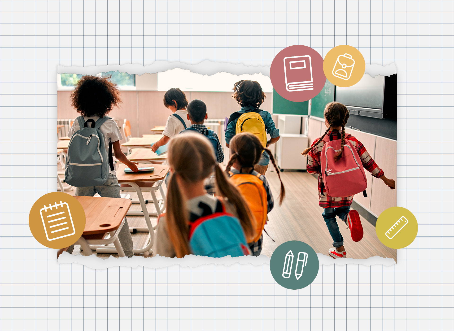 kids in classroom