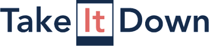 Take it down logo