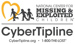 National Center for Missing and Exploited Children, CyberTipline, 1-800-843-5678