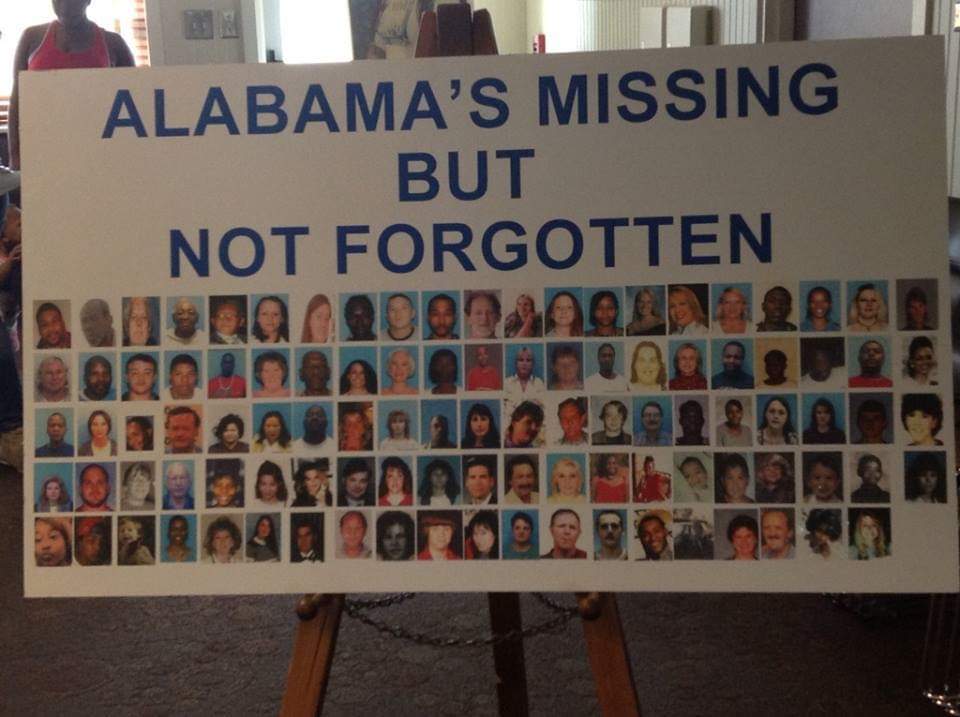 Poster of Alabama's Missing Kids