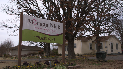 Morgan Nick Center sign